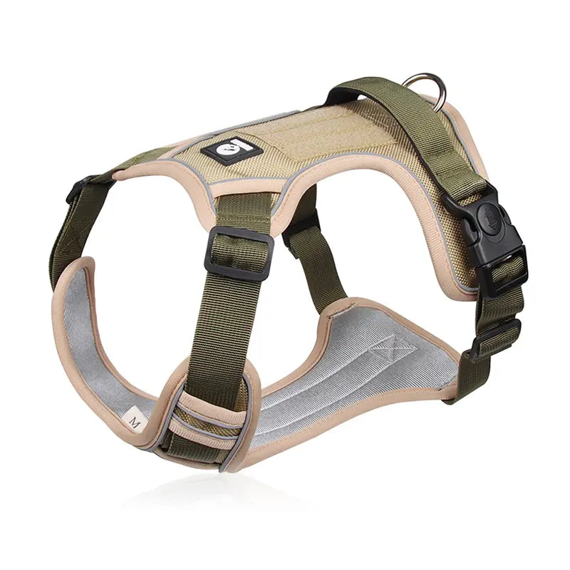 No-Pull Dog Harness with Soft Padding & Reflective Vest Design – Adjustable Easy-On Harness for Small, Medium & Large Dogs